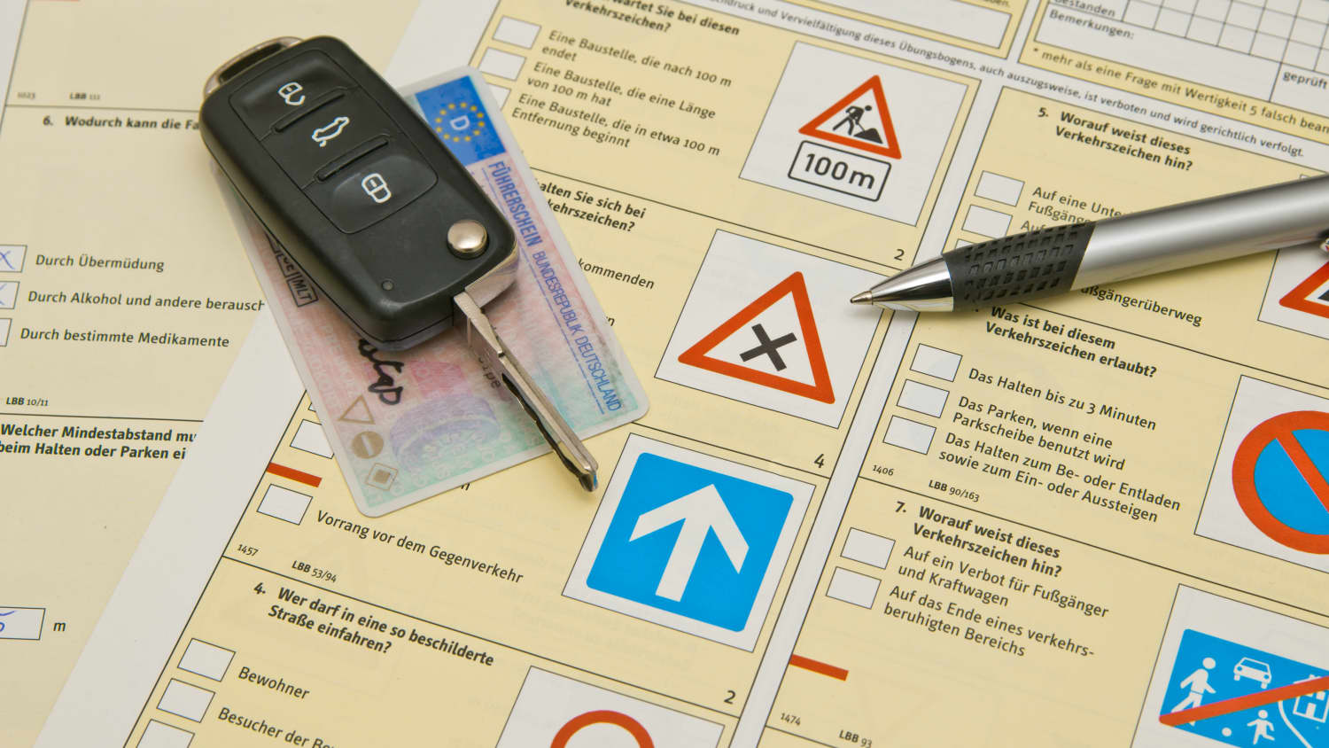 Führerscheinprüfung