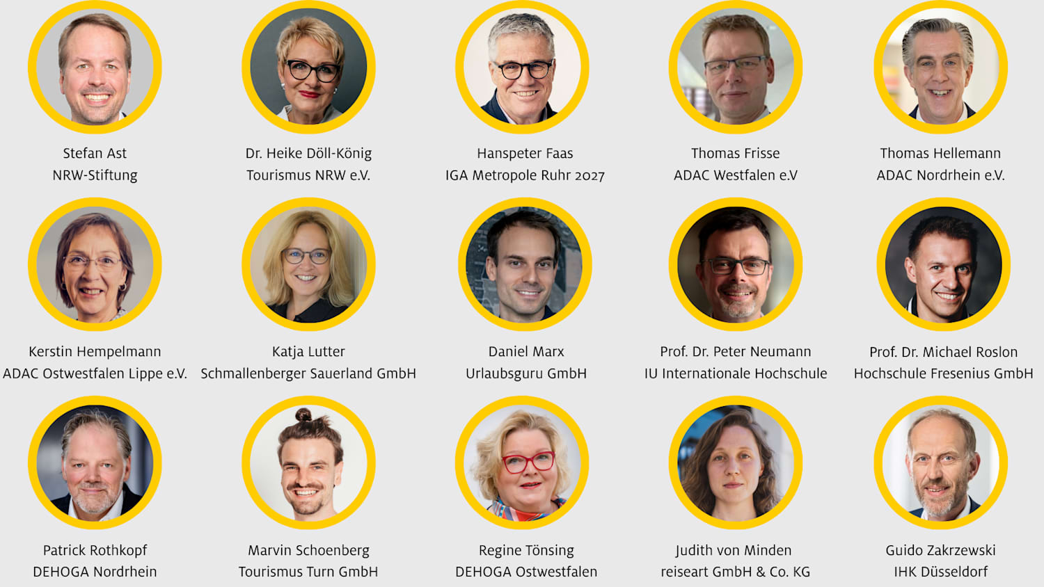 Jury ADAC Tourismuspreis NRW 2025