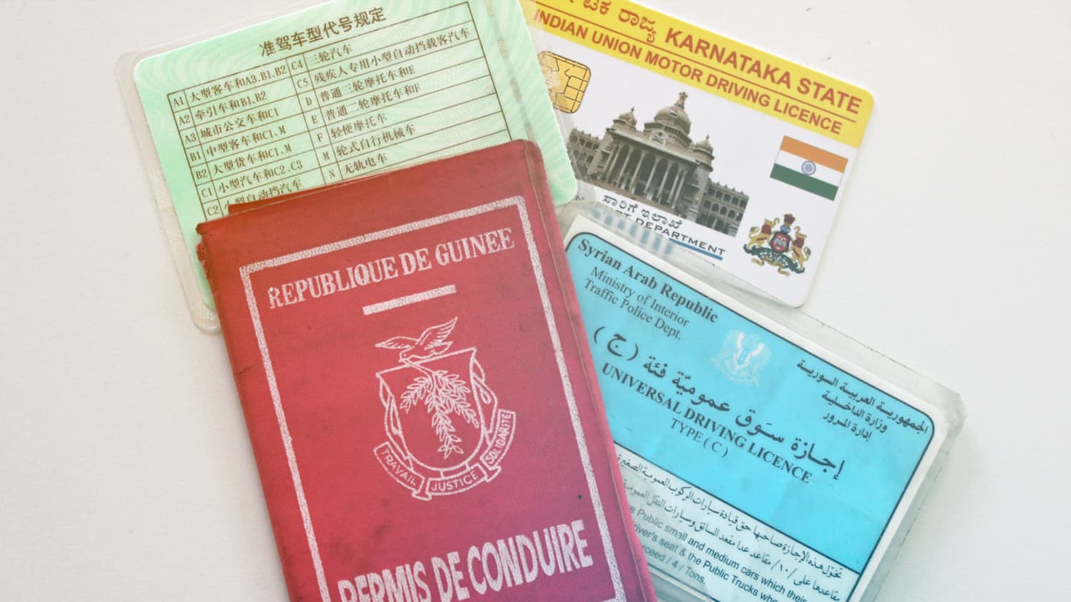 Internationale Führerscheine