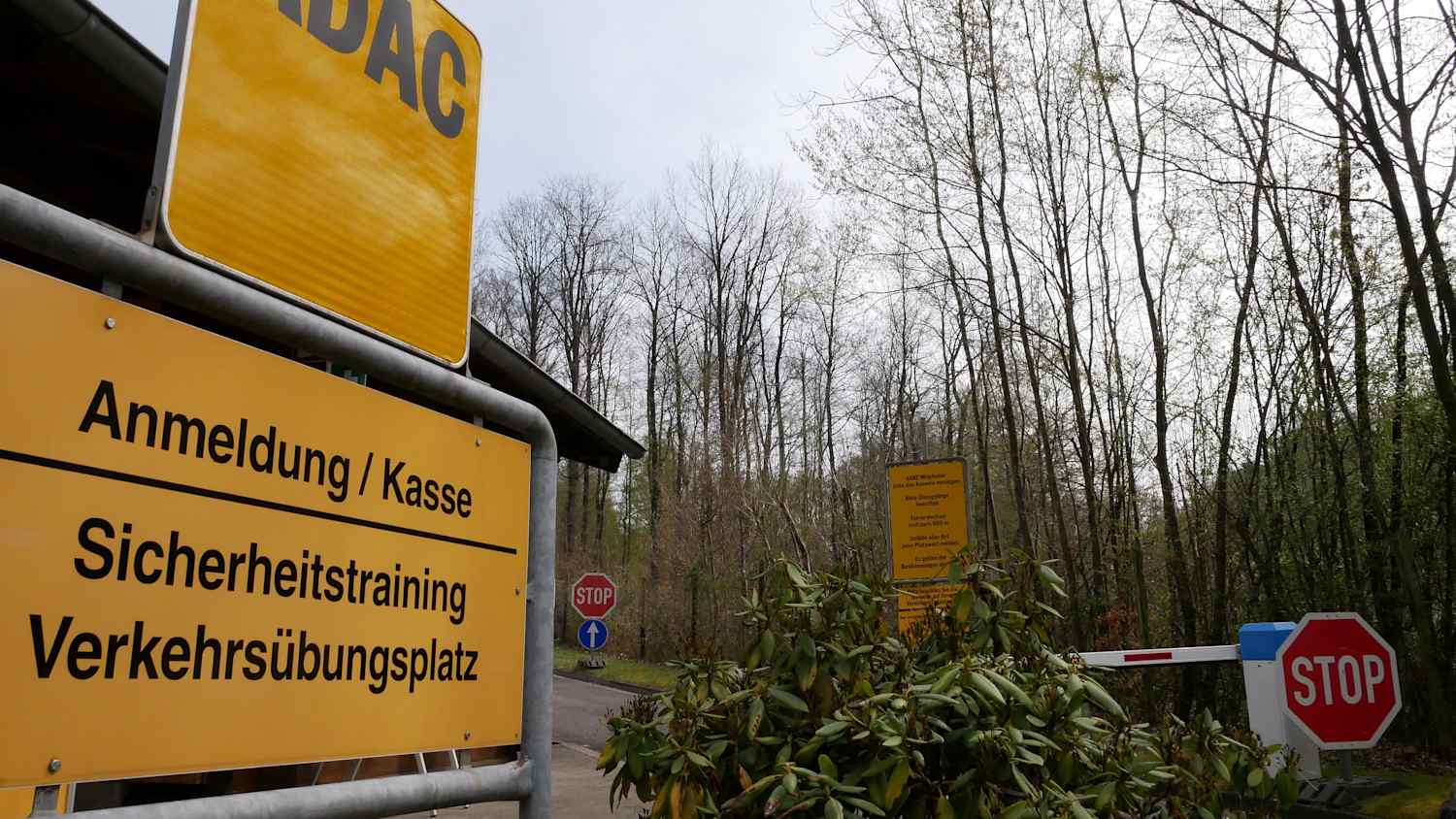 ADAC Verkehrsübungsplatz Einfahrt