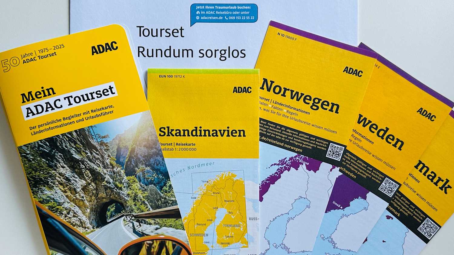 Tourset für die Reise