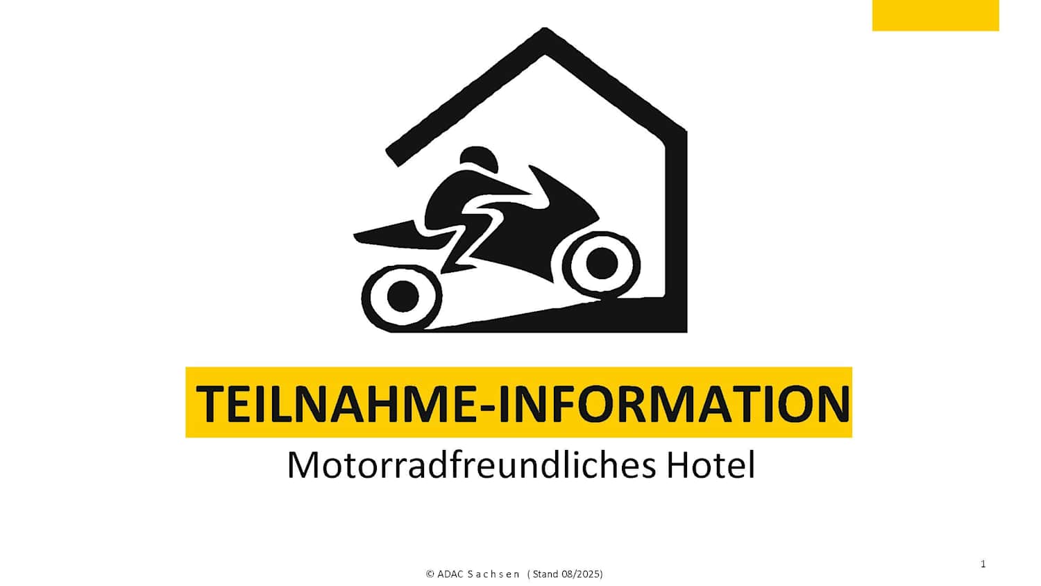 Teilnahmebogen Bikerhotels Sachsen