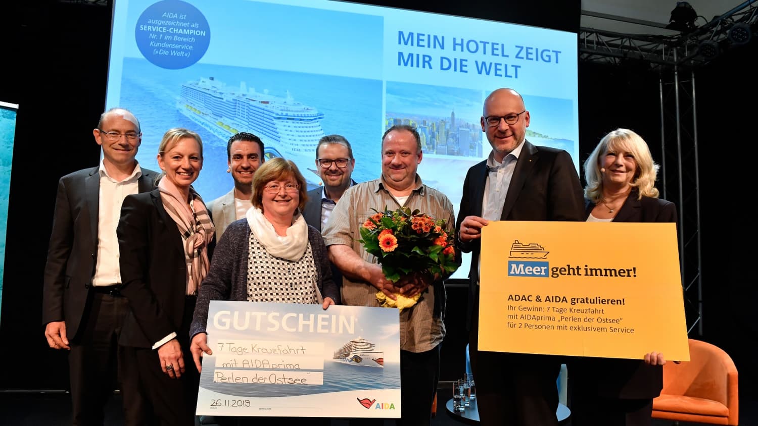 Gewinnerin beim Leserabend