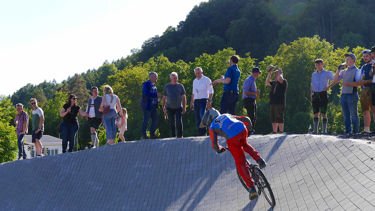 Teile der neuen BMX-Strecke in Peißenberg können bereits zum Training genutzt werden.