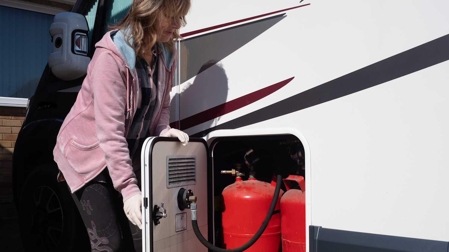 Gasanlage im Wohnmobil