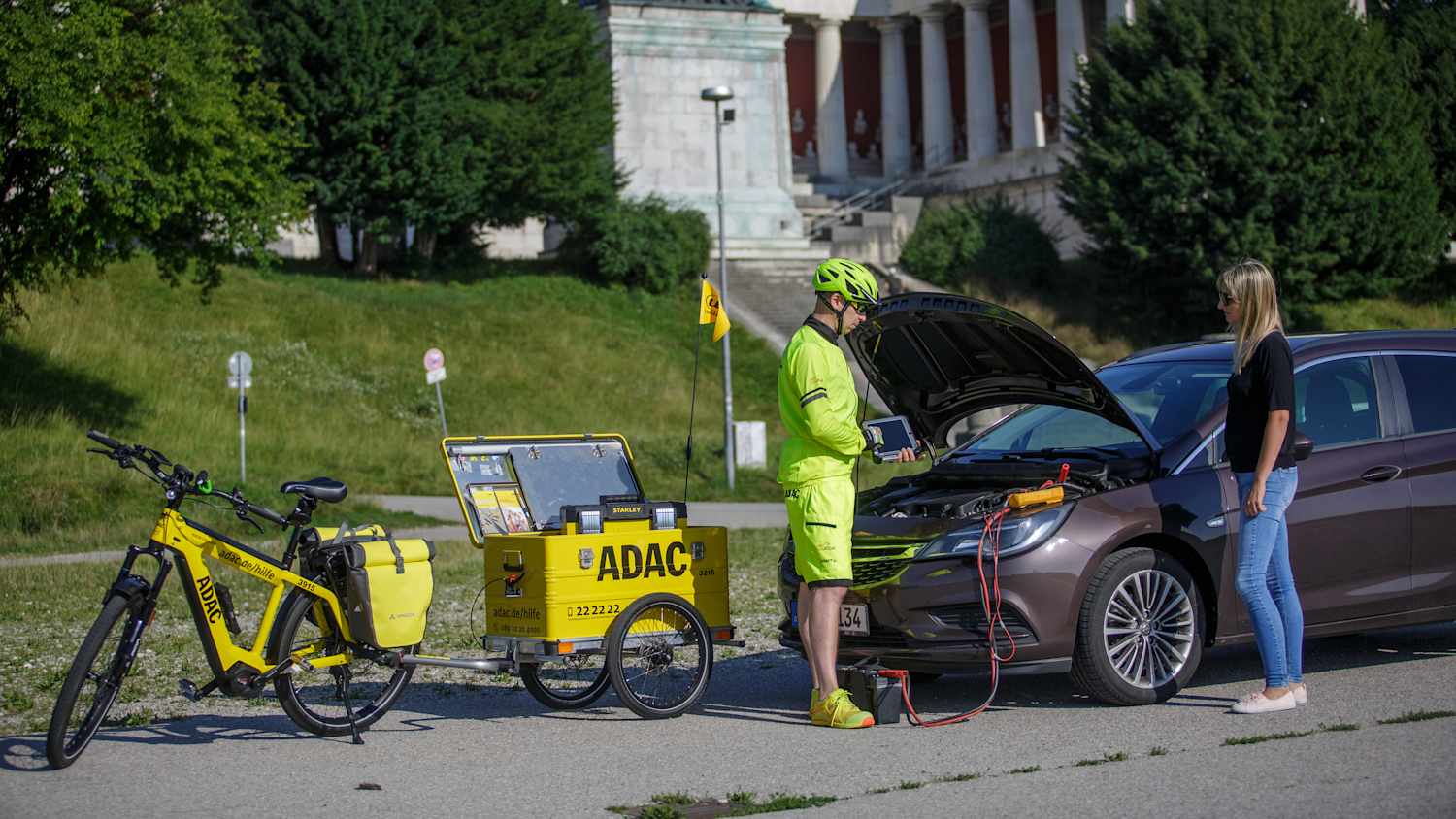 Pannenhilfe per E-Bike