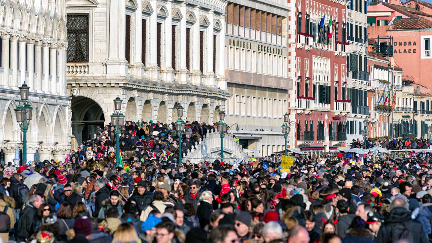 Massentourismus Venedig