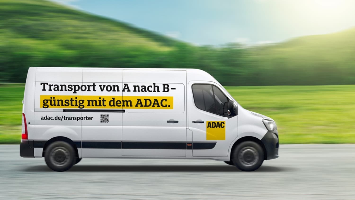 ADAC Transporter von der ADAC Autovermietung