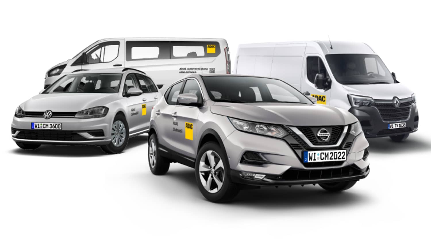 Egal ob Pkw, Mini-Bus oder Transporter – die ADAC Clubmobile gibt es jetzt auch für Firmenkunden