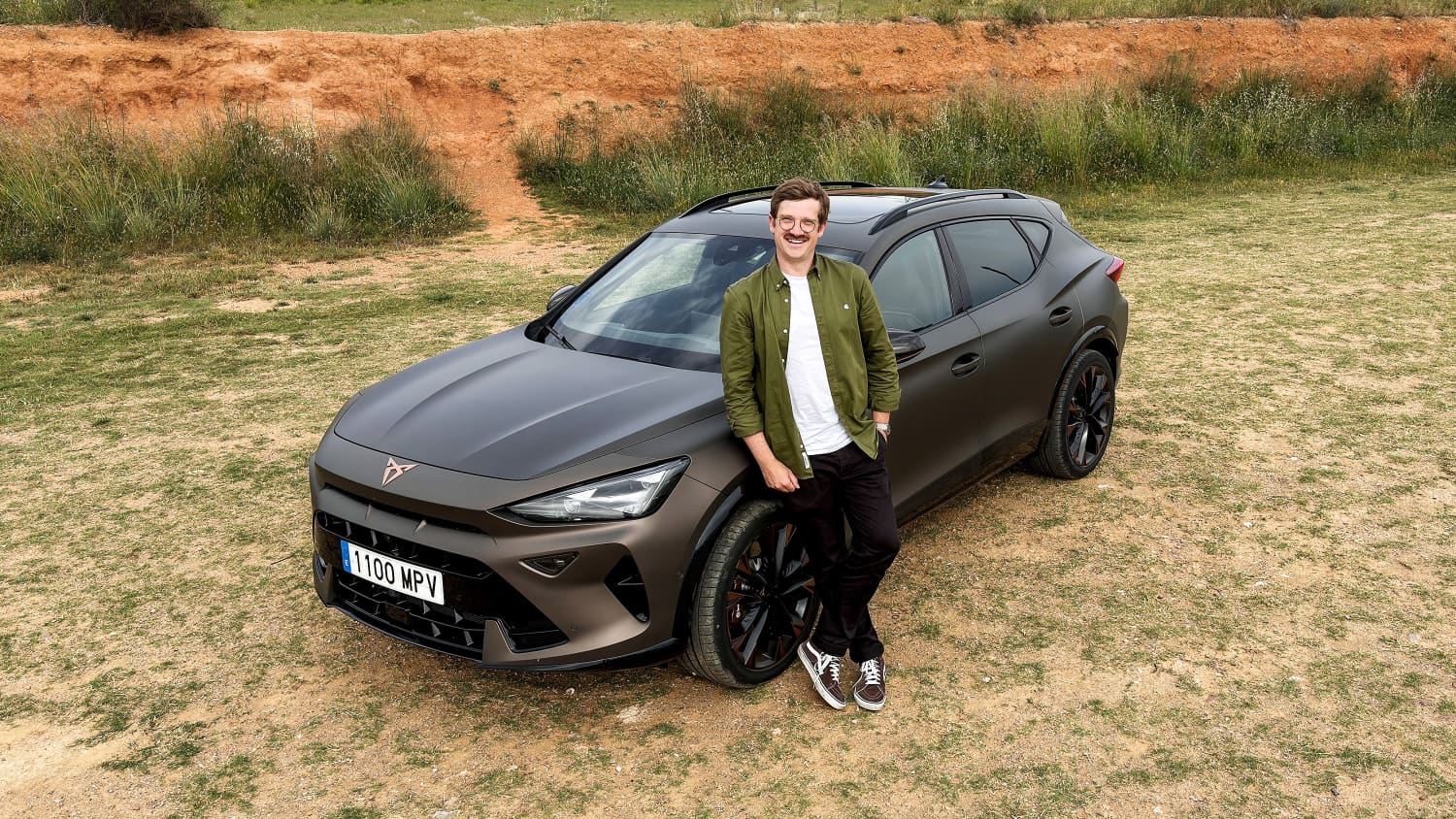 Aufnahmen des Cupra Formentor während der Testung