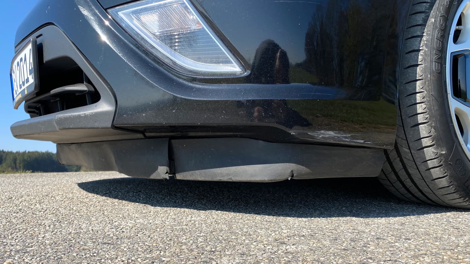 Detail des Opel Ampera