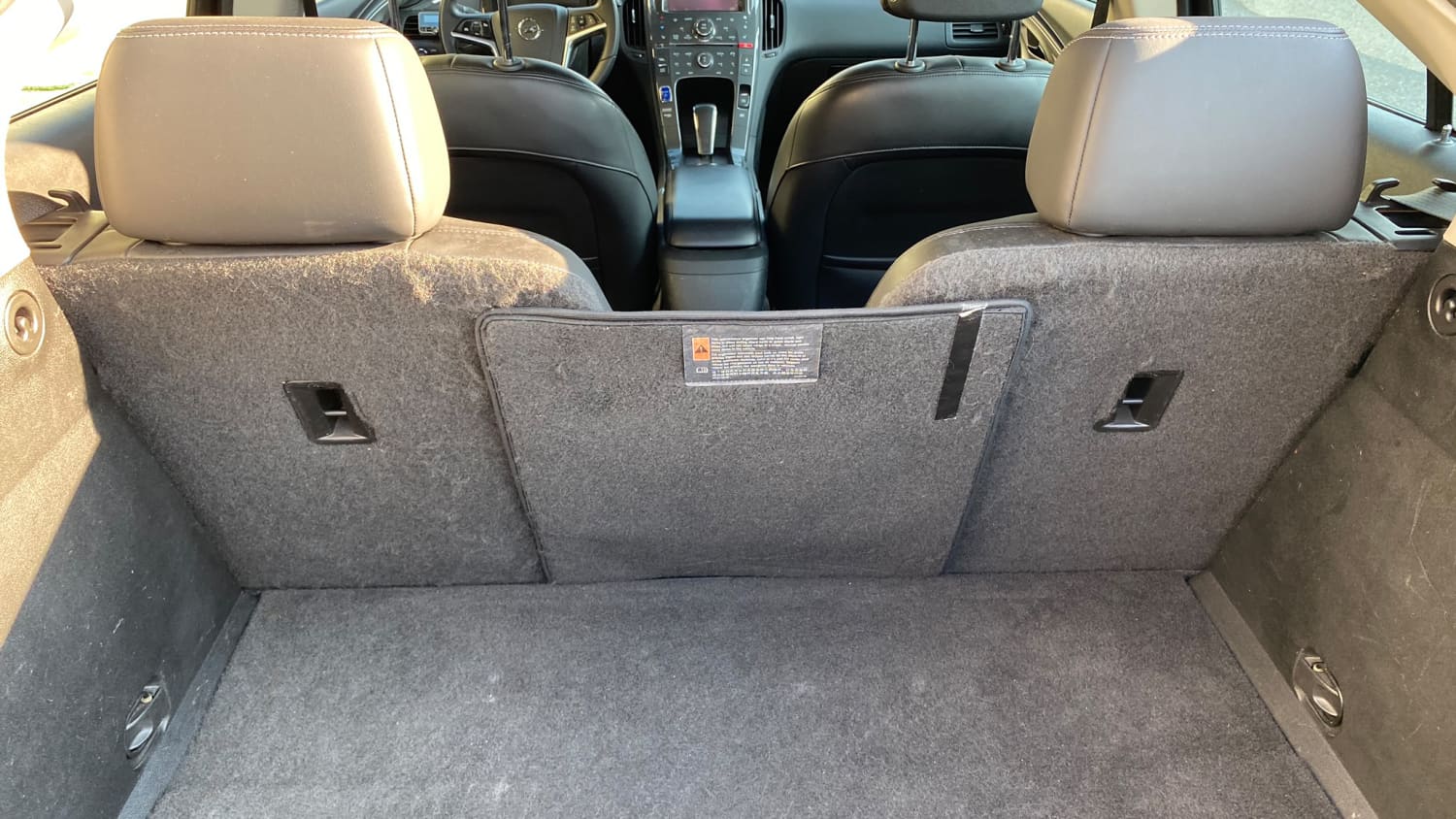 Kofferraum des Opel Ampera