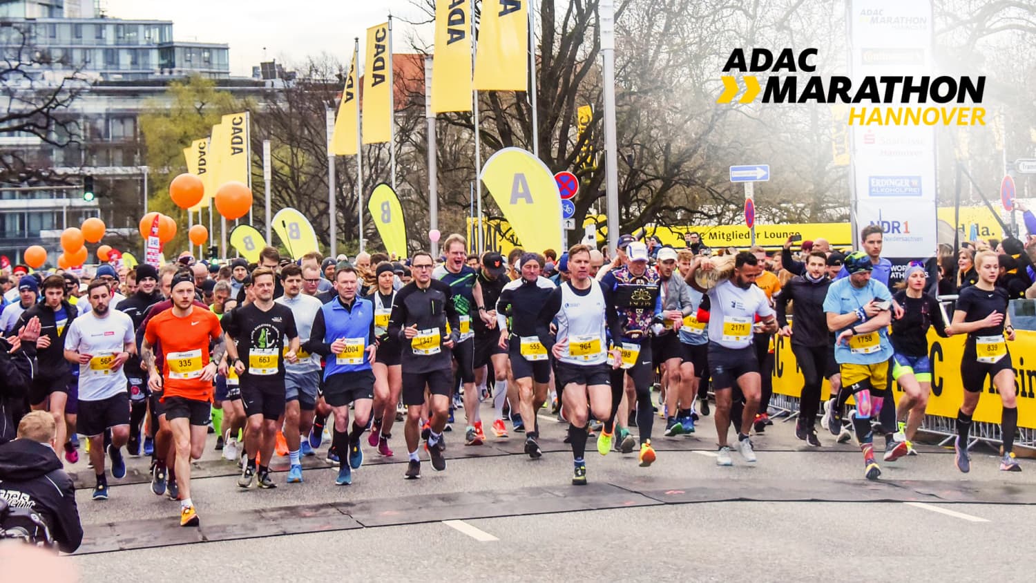 Läufer beim Hannover Marathon 2023