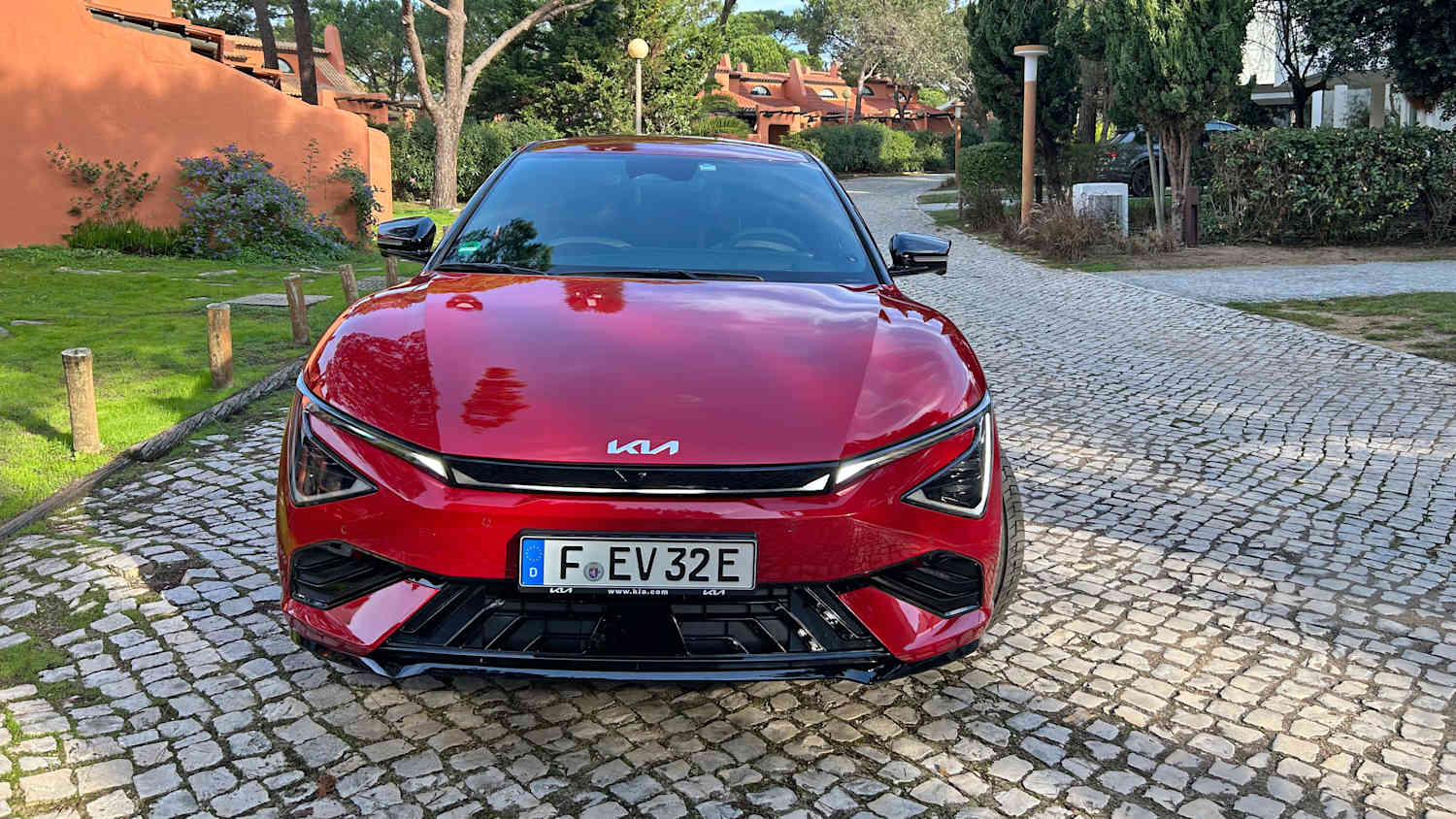 Frontansicht des Kia EV6