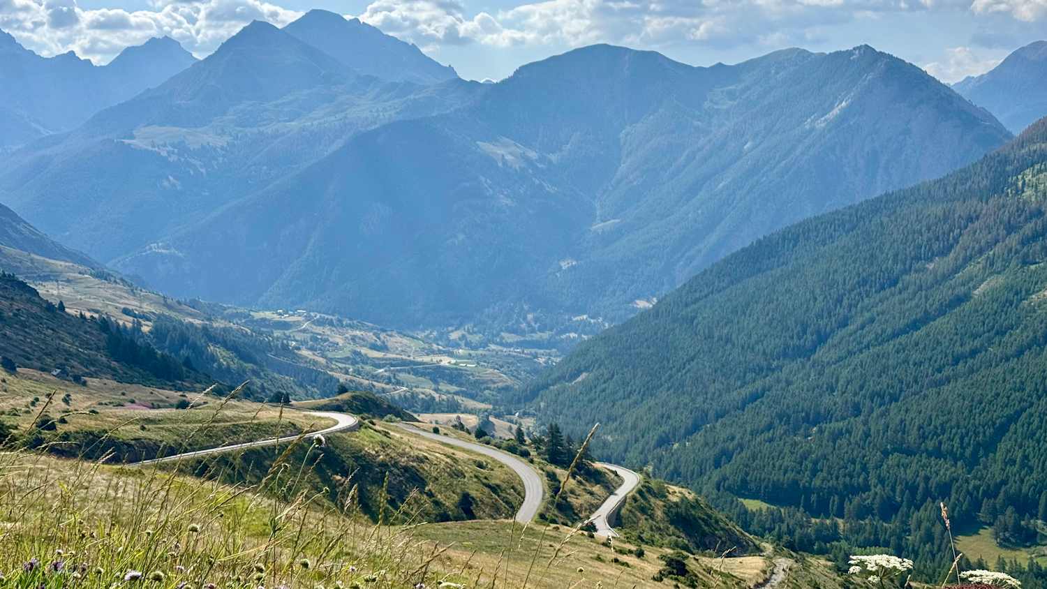 Südseite des Col de Vars