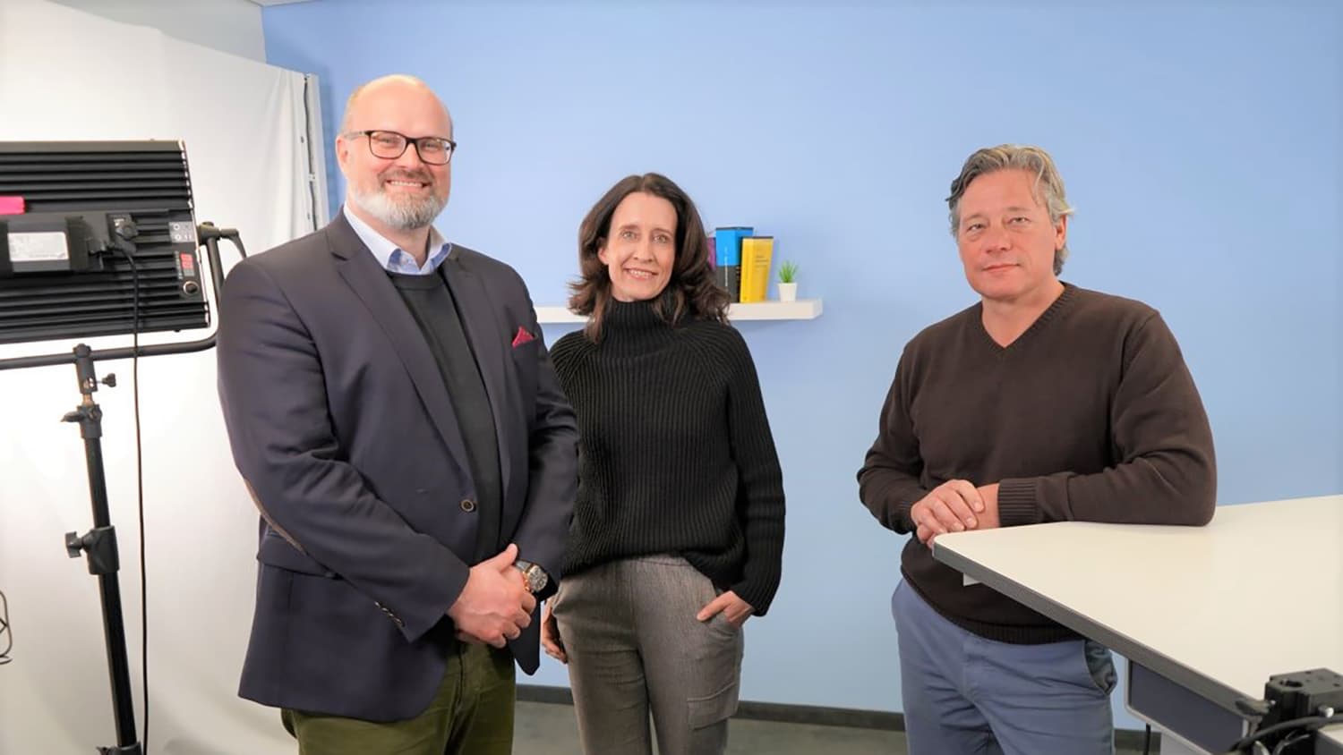 Die ADAC Jurist:innen Alexander Sievers, Kristina Benecke und Stephan Miller