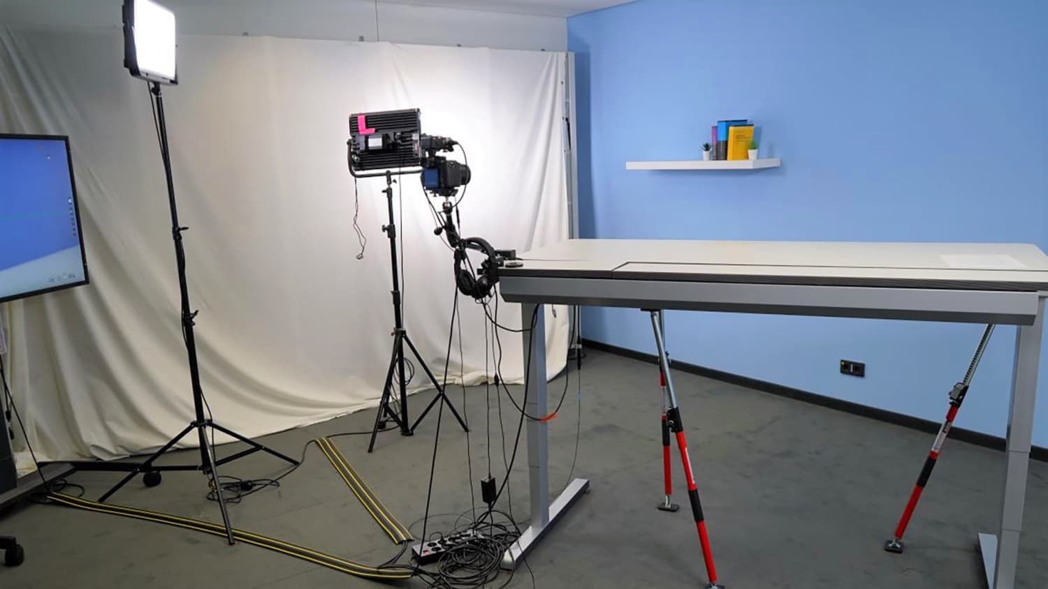 Bibliothek in der die Recht Logisch Videos aufgenommen werden