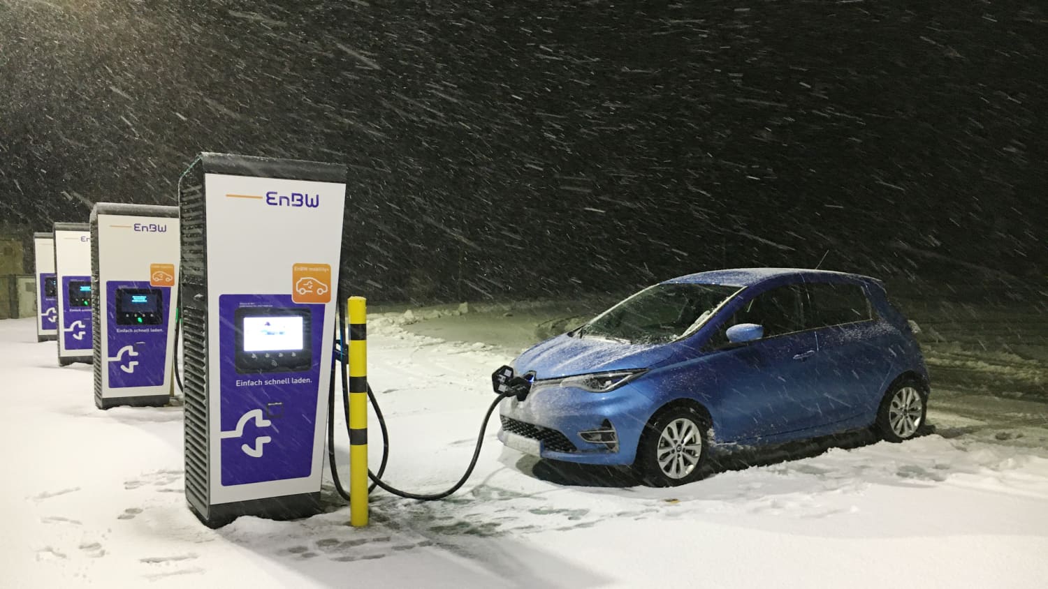 E-Autos im Winter: Diese Gefahren drohen für Akku und Co. bei Eiseskälte