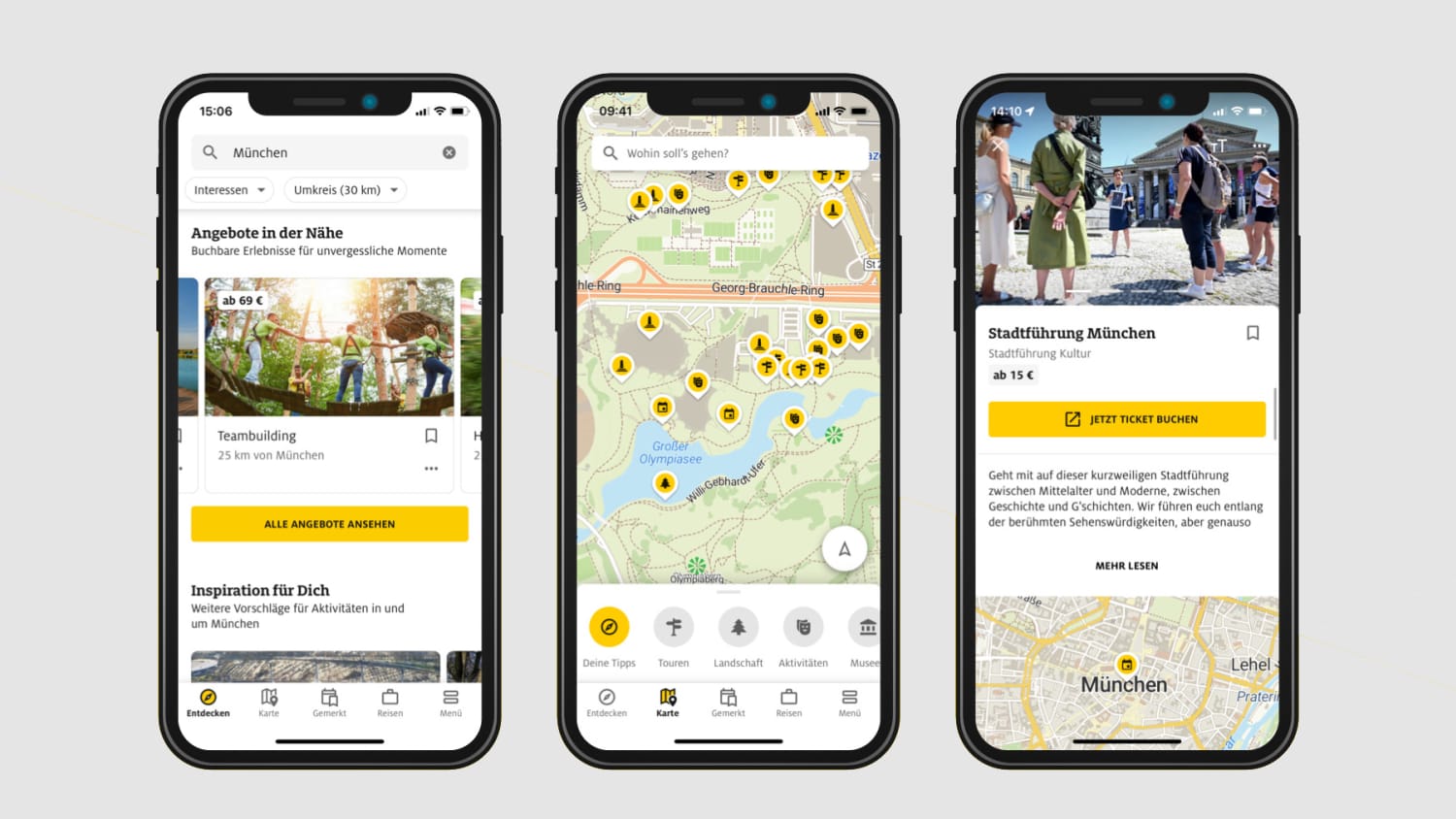 Vorschau Trips App Iphone