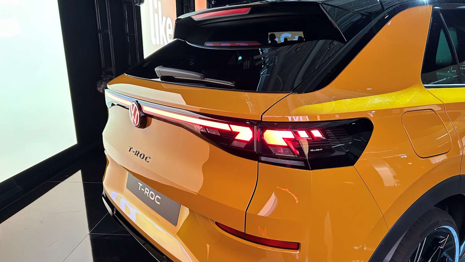Rücklicht des VW T-Roc