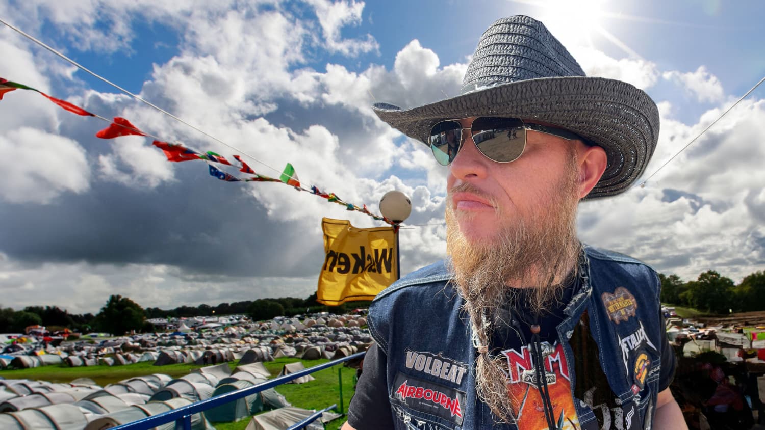 Ein Wacken Festivalbesucher 2023