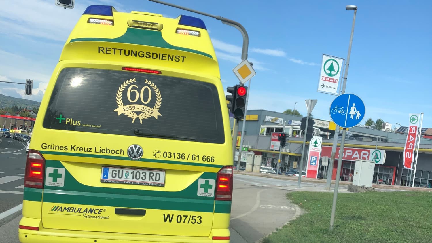 Krankenwagen in Kroatien