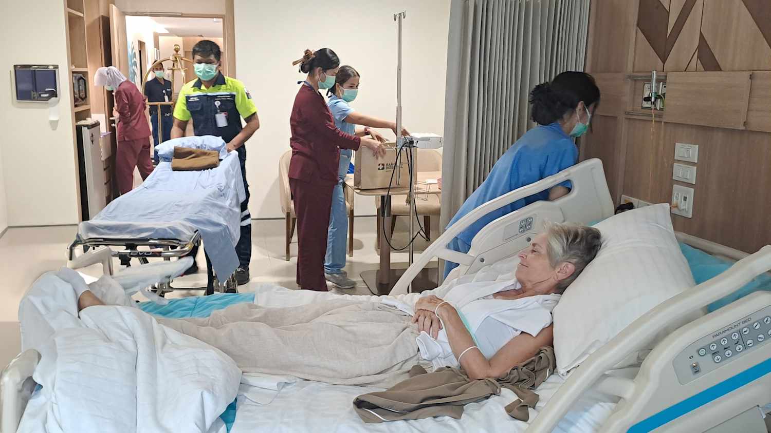 Rückholung aus Thailand mit dem Ambulanzflieger wegen Dengue Fieber