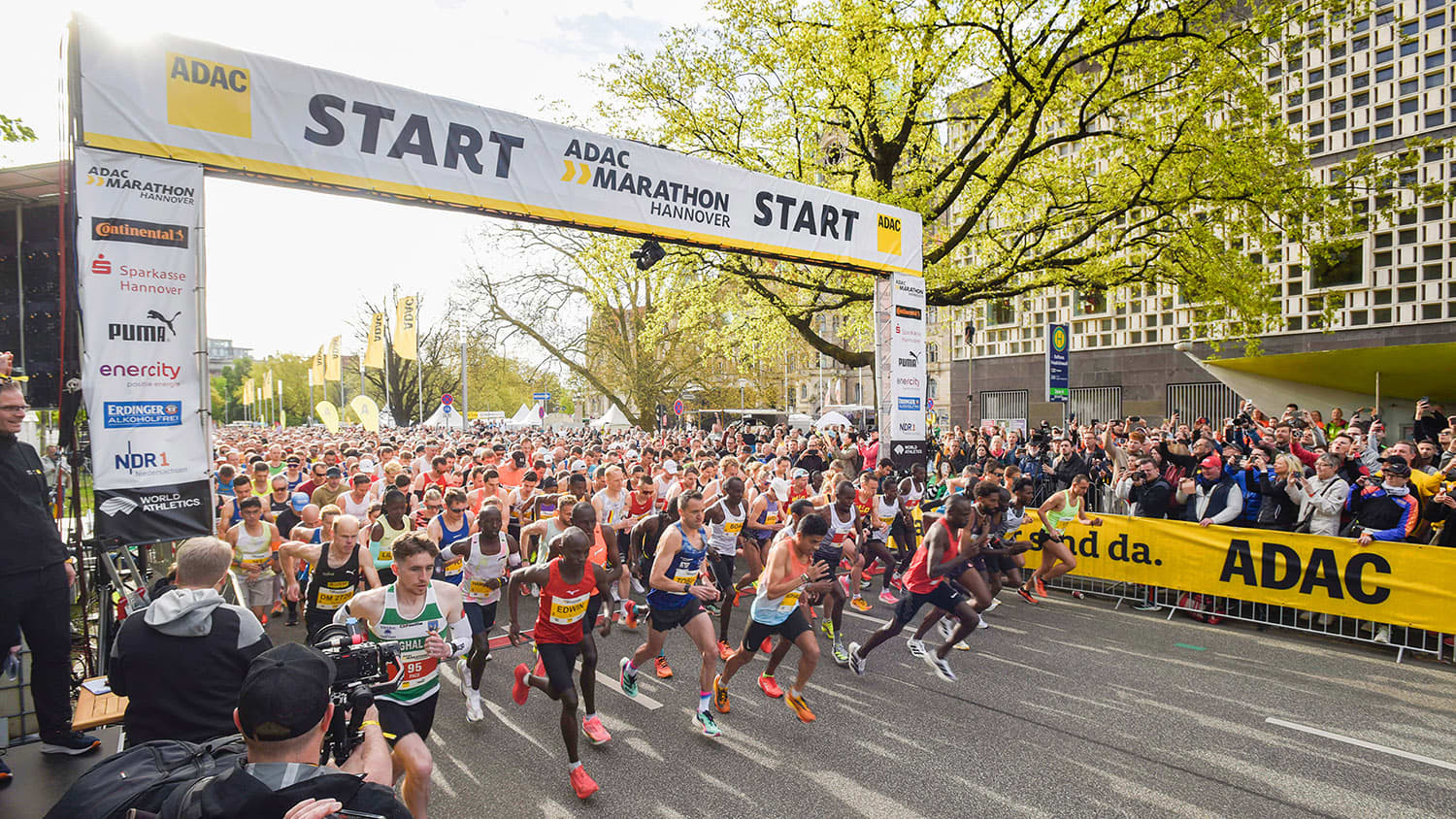 Teilnehmer des ADAC Marathon
