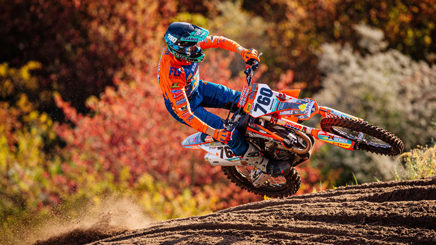 Fahrszene bei den ADAC MX Masters 2020