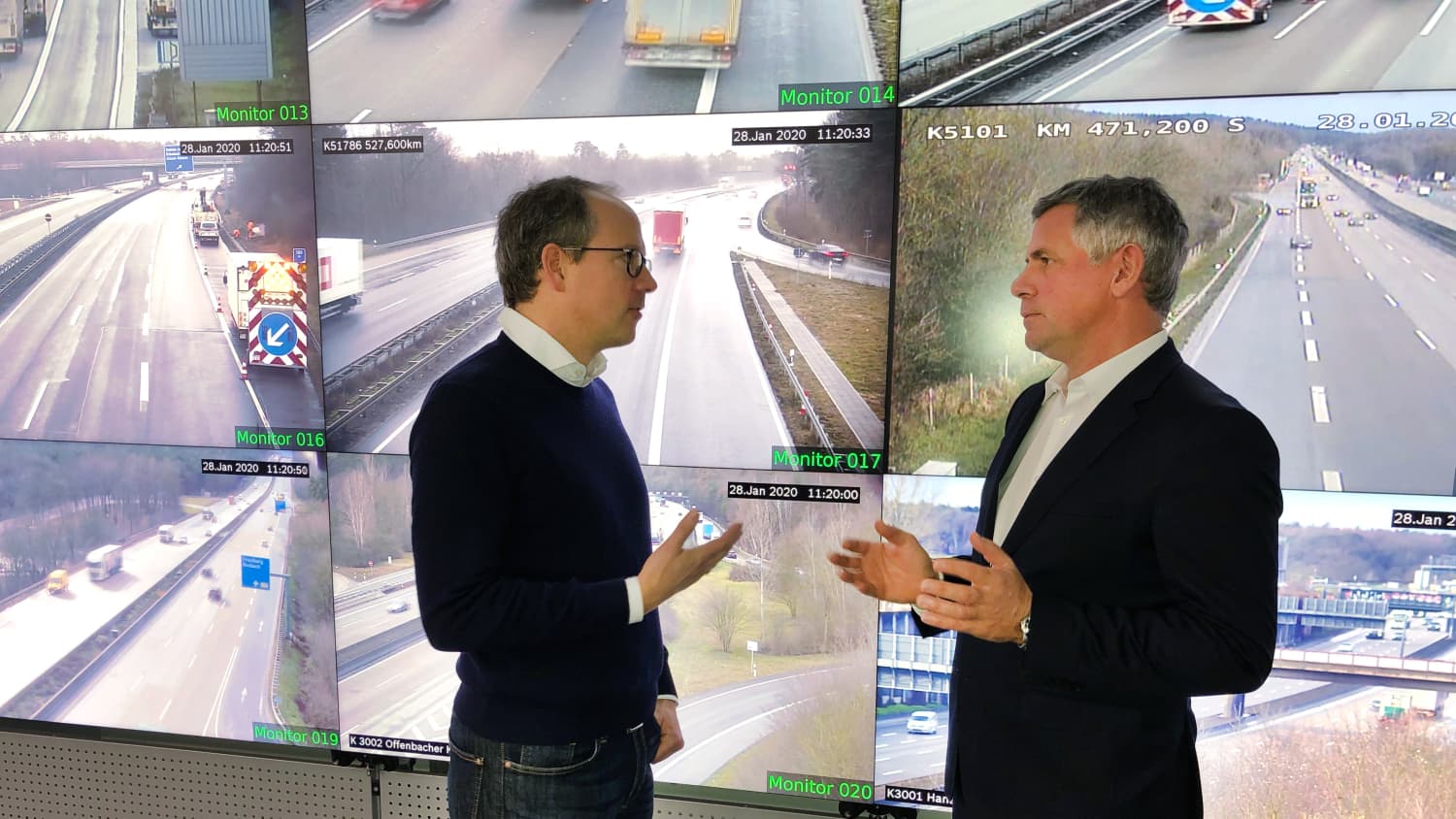 Autobahngesellschft Herr Krenz im INterview