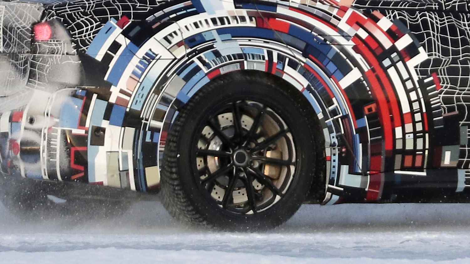 Hinterraddetail des BMW M3