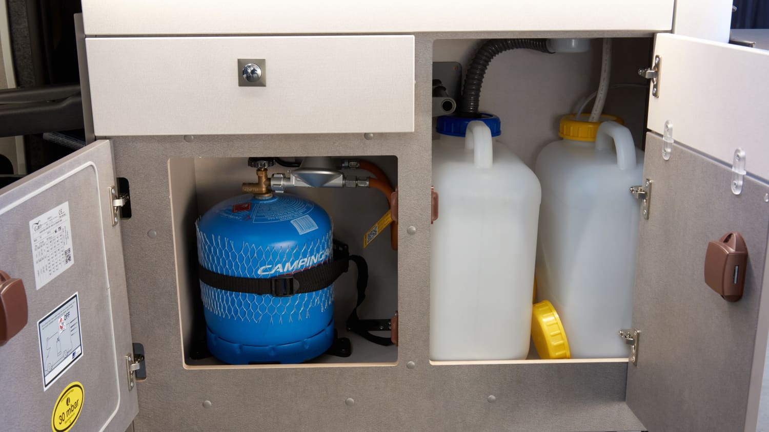 Gas und Wasser im Pössl Campstar