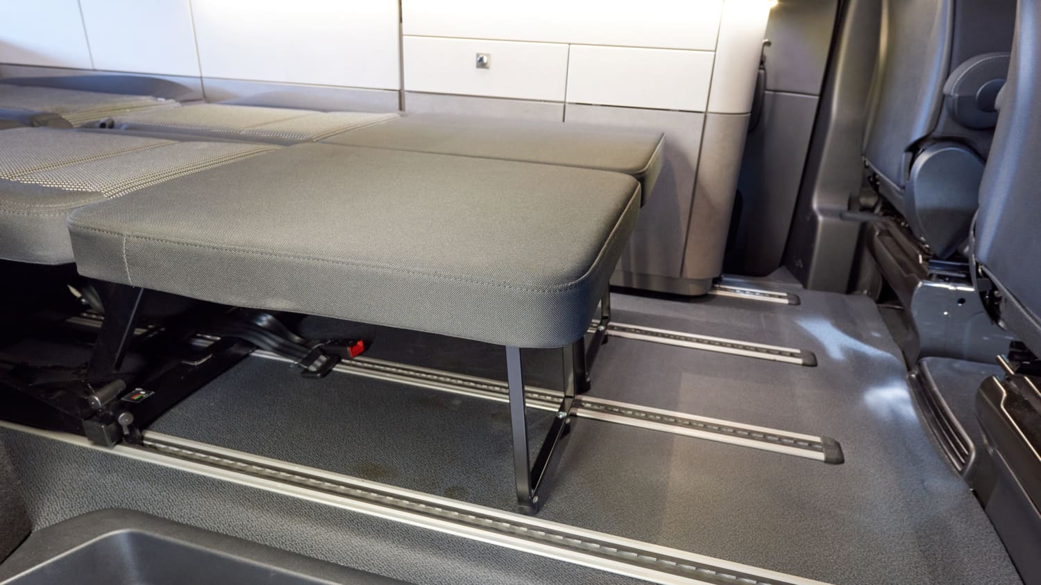 Detail der Liegefläche im Pössl Campstar