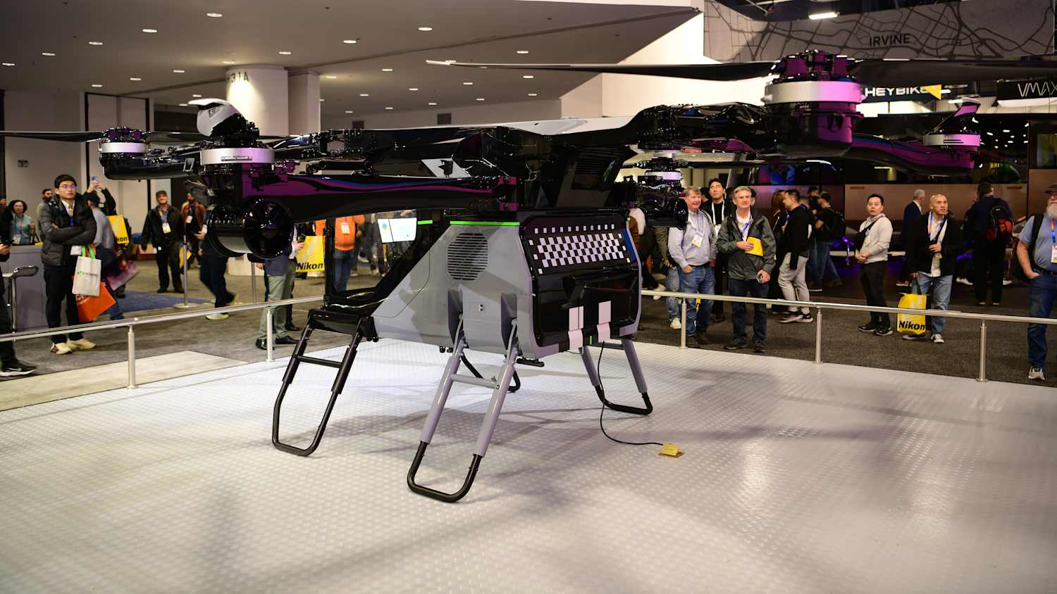 Xpeng präsentiert auf der CES Las Vegas einen Hubschrauber