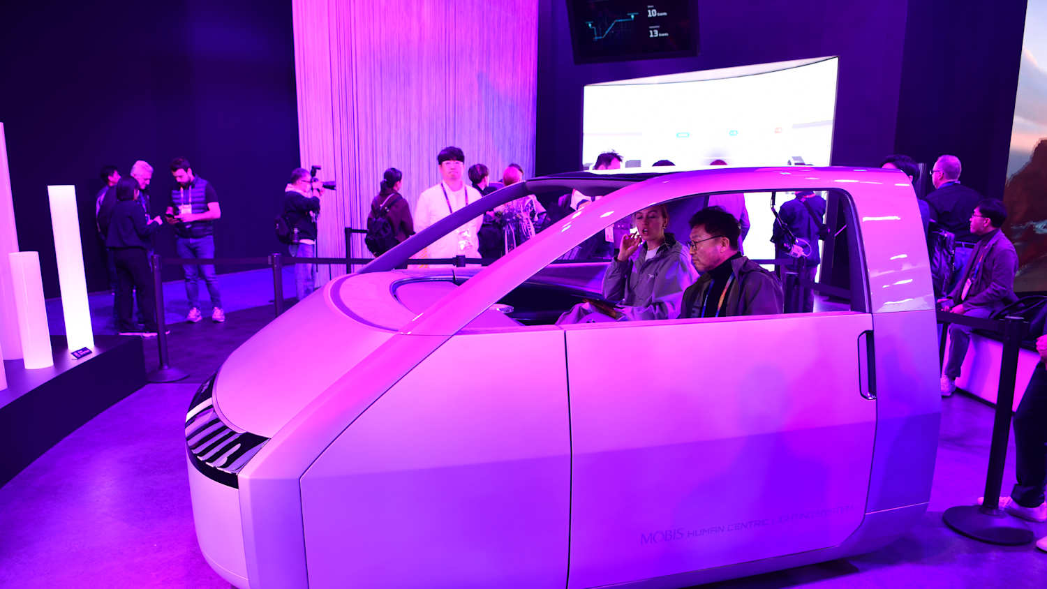 Hundai Mobis auf der CES in Las Vegas 2025