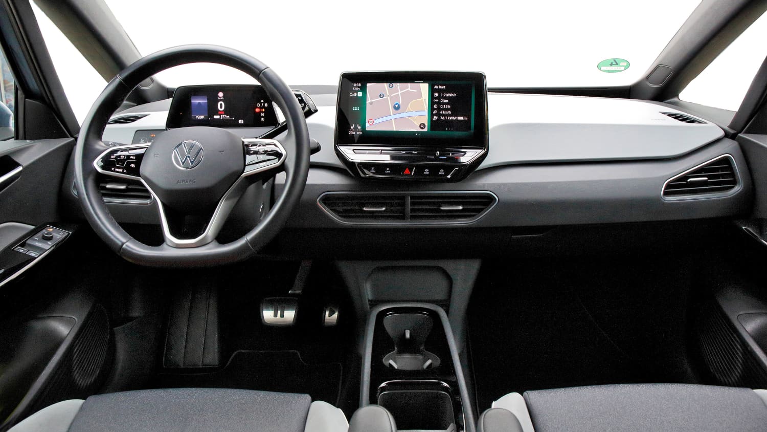 Das Cockpit des VW ID 3