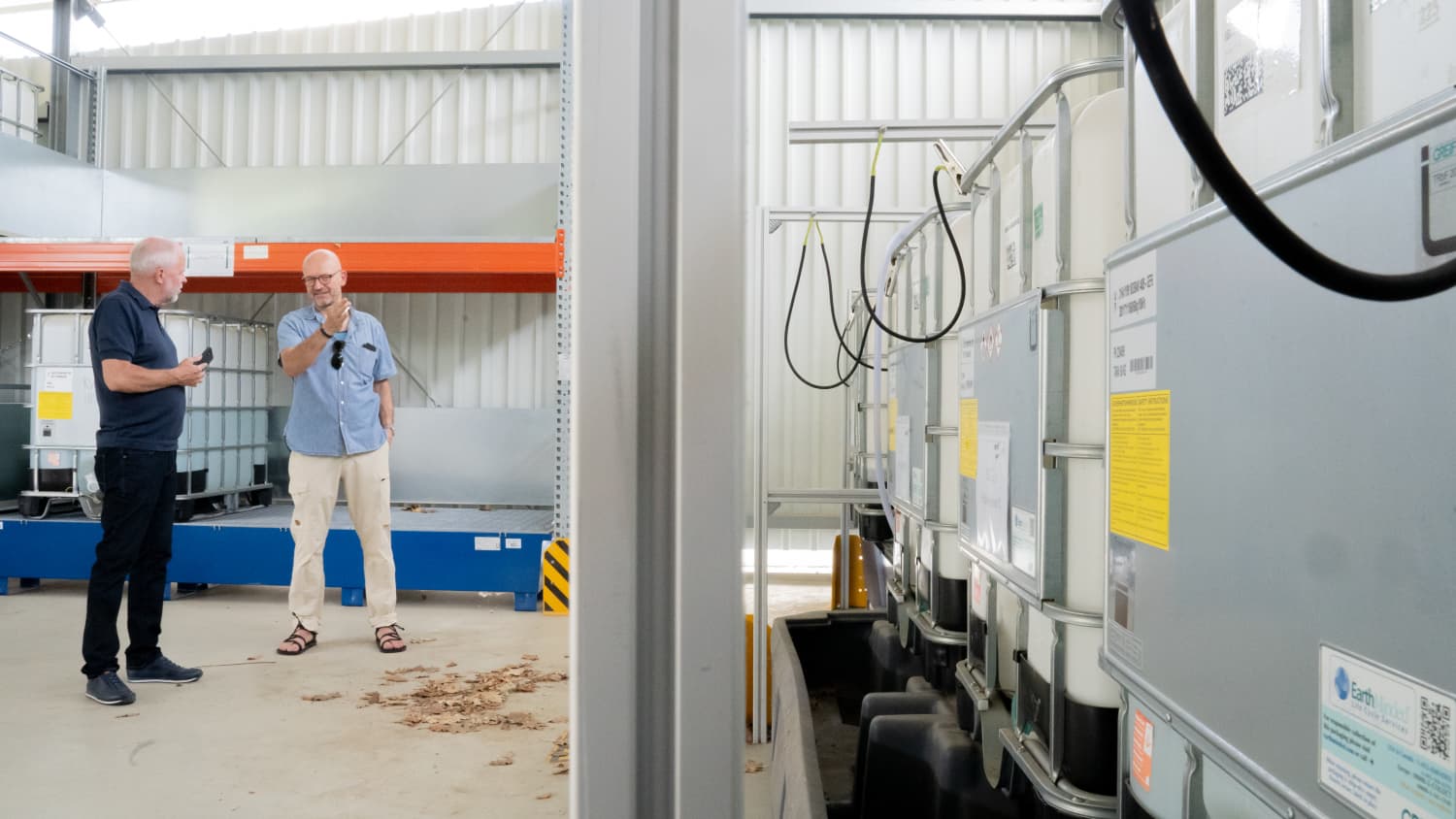 Wolfgang Rudschies zu Besuch im KIT-Forschungszentrum in Karlsruhe