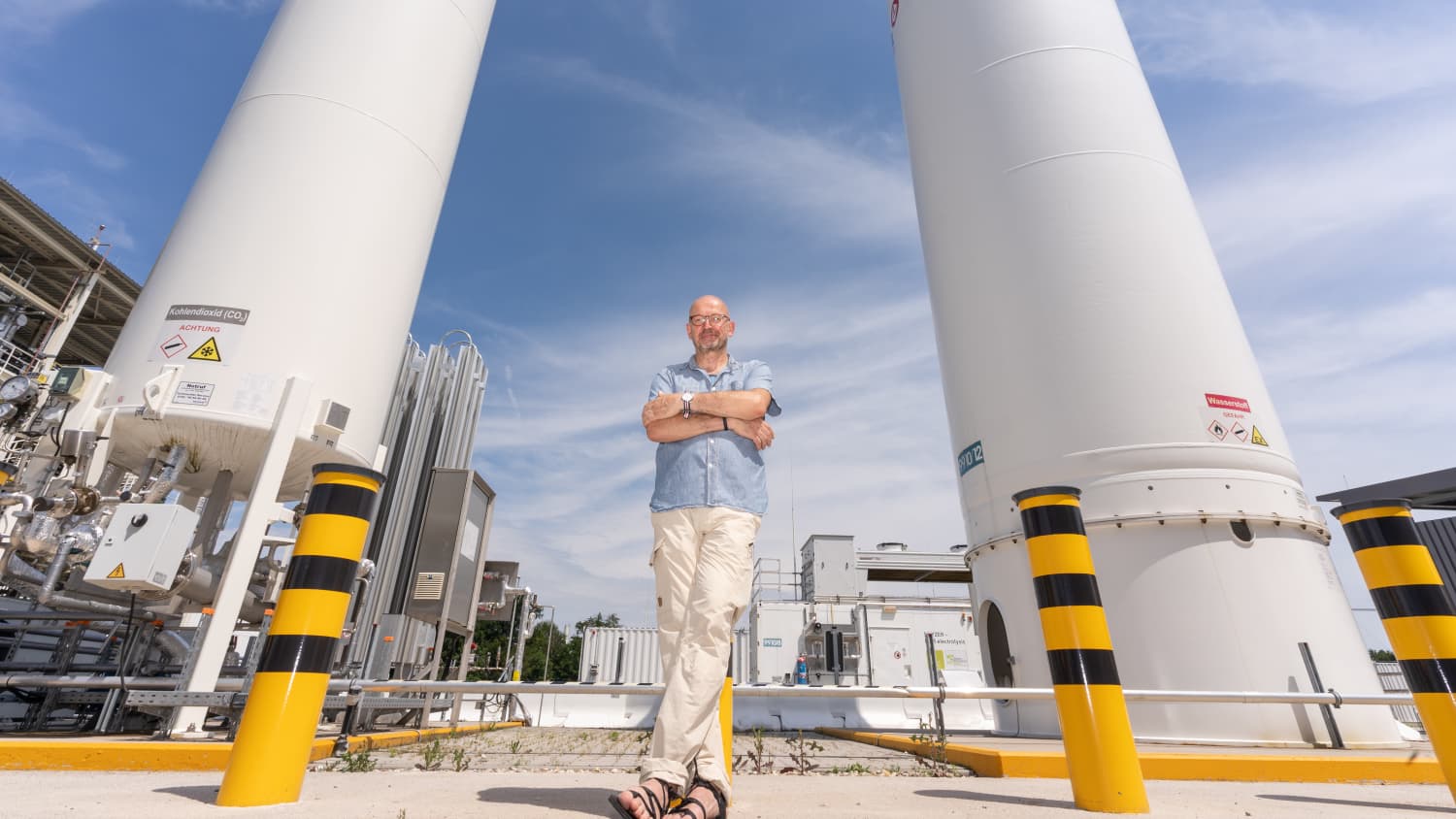 Wolfgang Rudschies zu Besuch im KIT-Forschungszentrum in Karlsruhe
