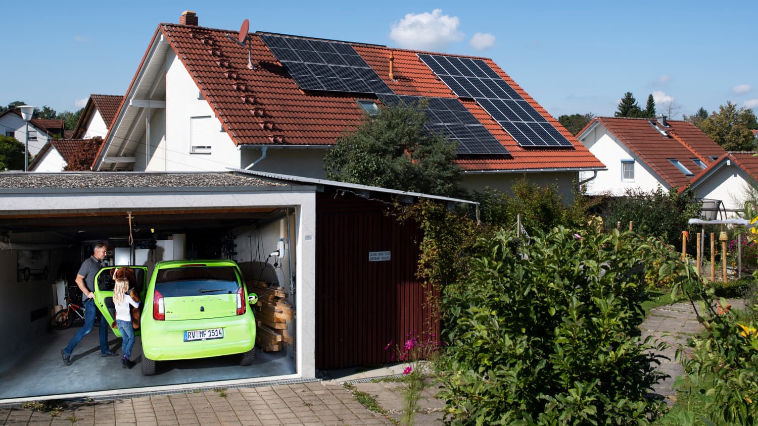 Solarstrom für Auto und Heizung
