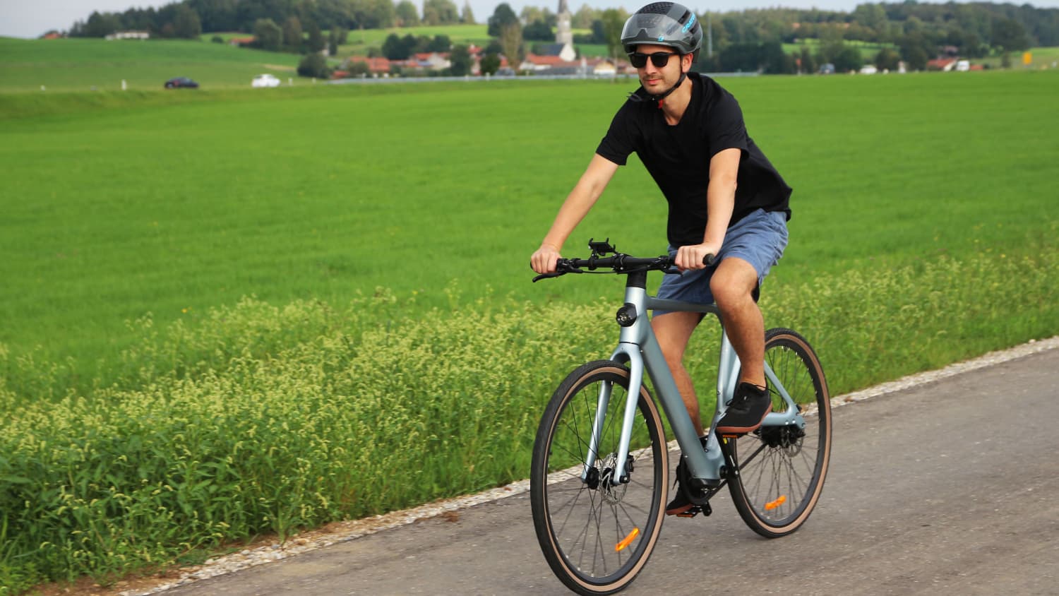Fahraufnahme des E-Bikes Fiido