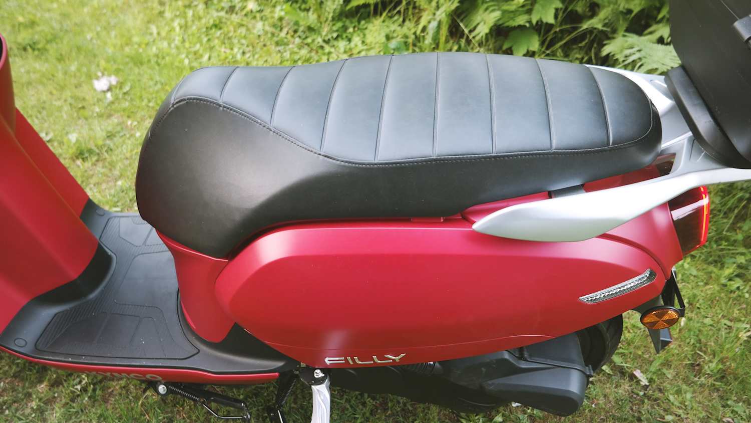 Der Sattel des Kymco Filly 50i Rollers
