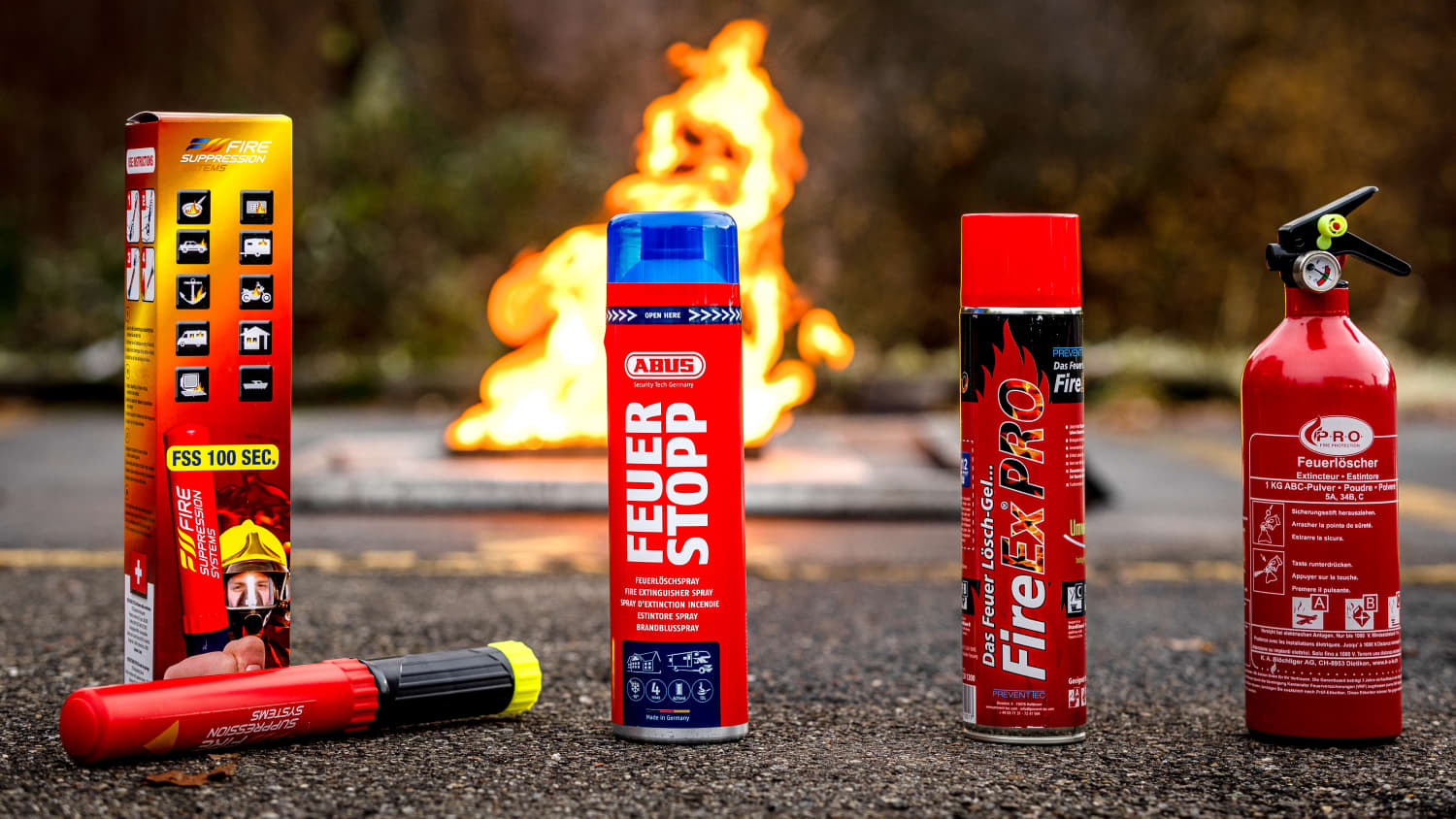 Feuerlöscher Spray für das Auto – Schutz unterwegs