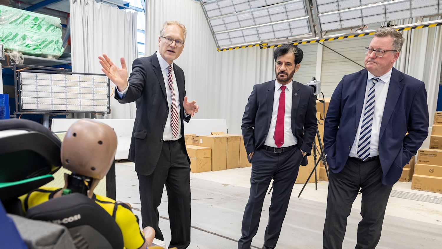 Besuch des FIA Präsidenten beim ADAC in München und in Landsberg