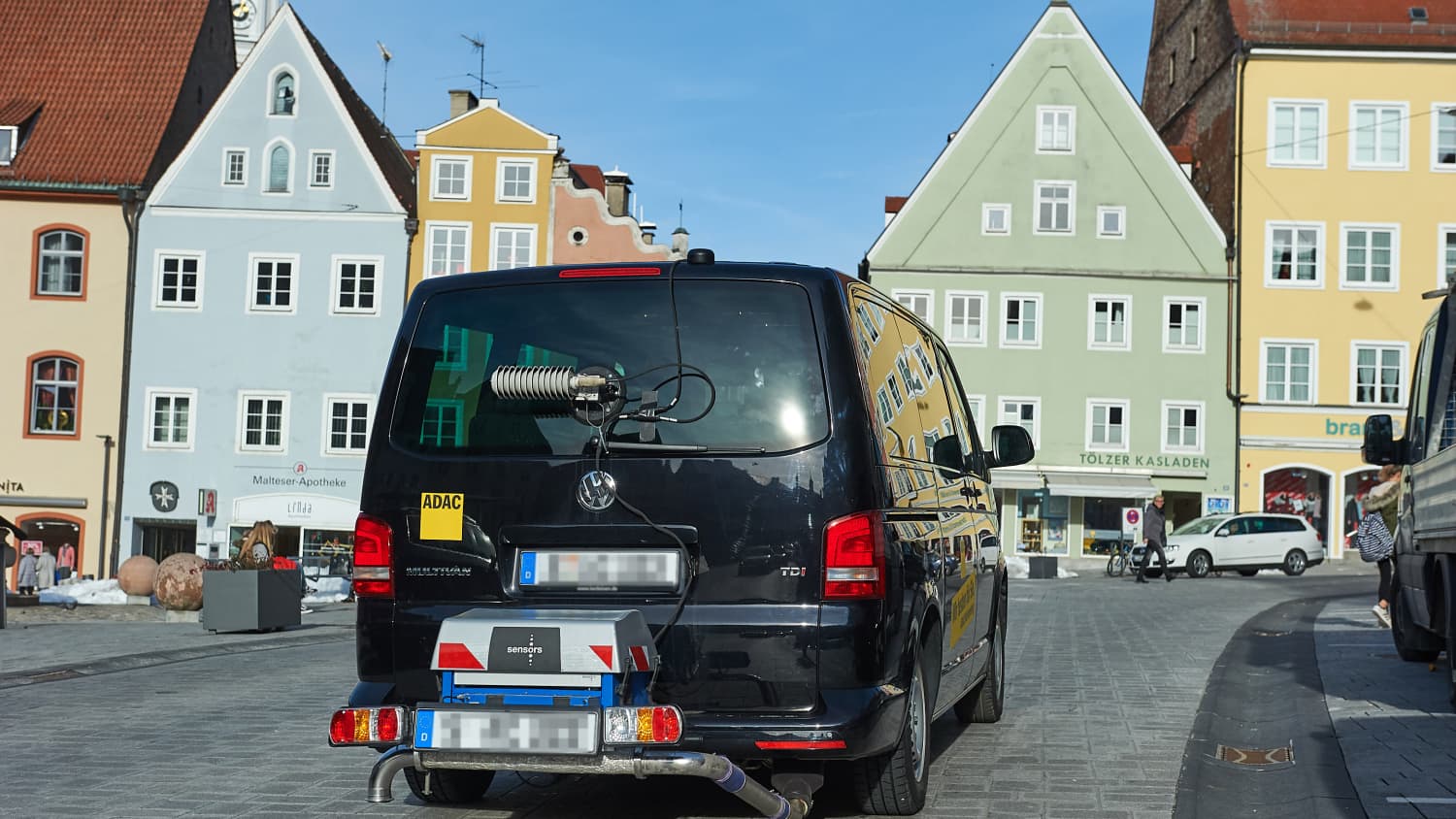 Pemstest an einem VW Multivan