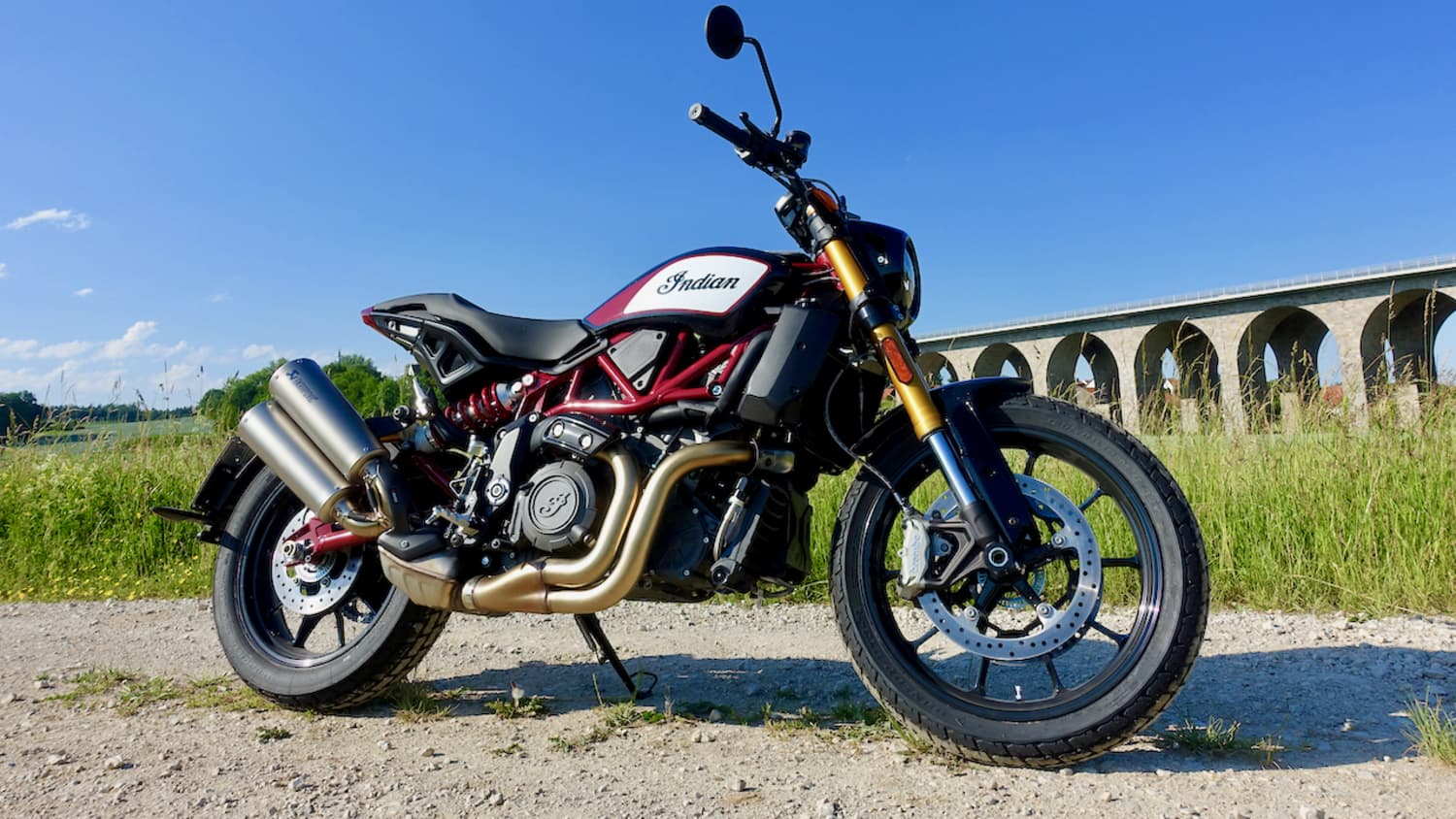FTR 1200 S Motorrad der Marke Indian