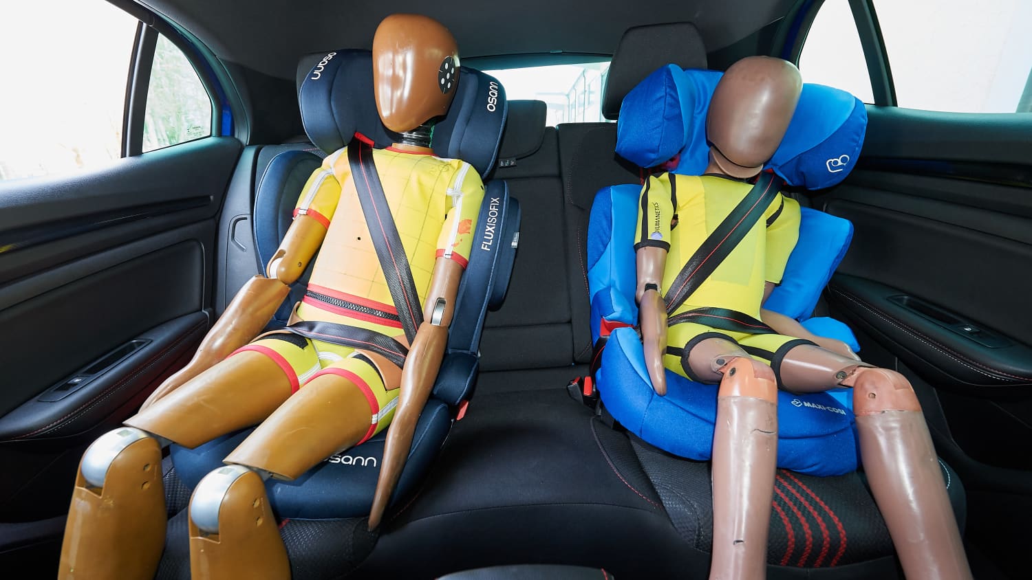 Tragbare Sicherheit Auto Sitzerhöhung Gurt Kinder in der Lage gestrickt