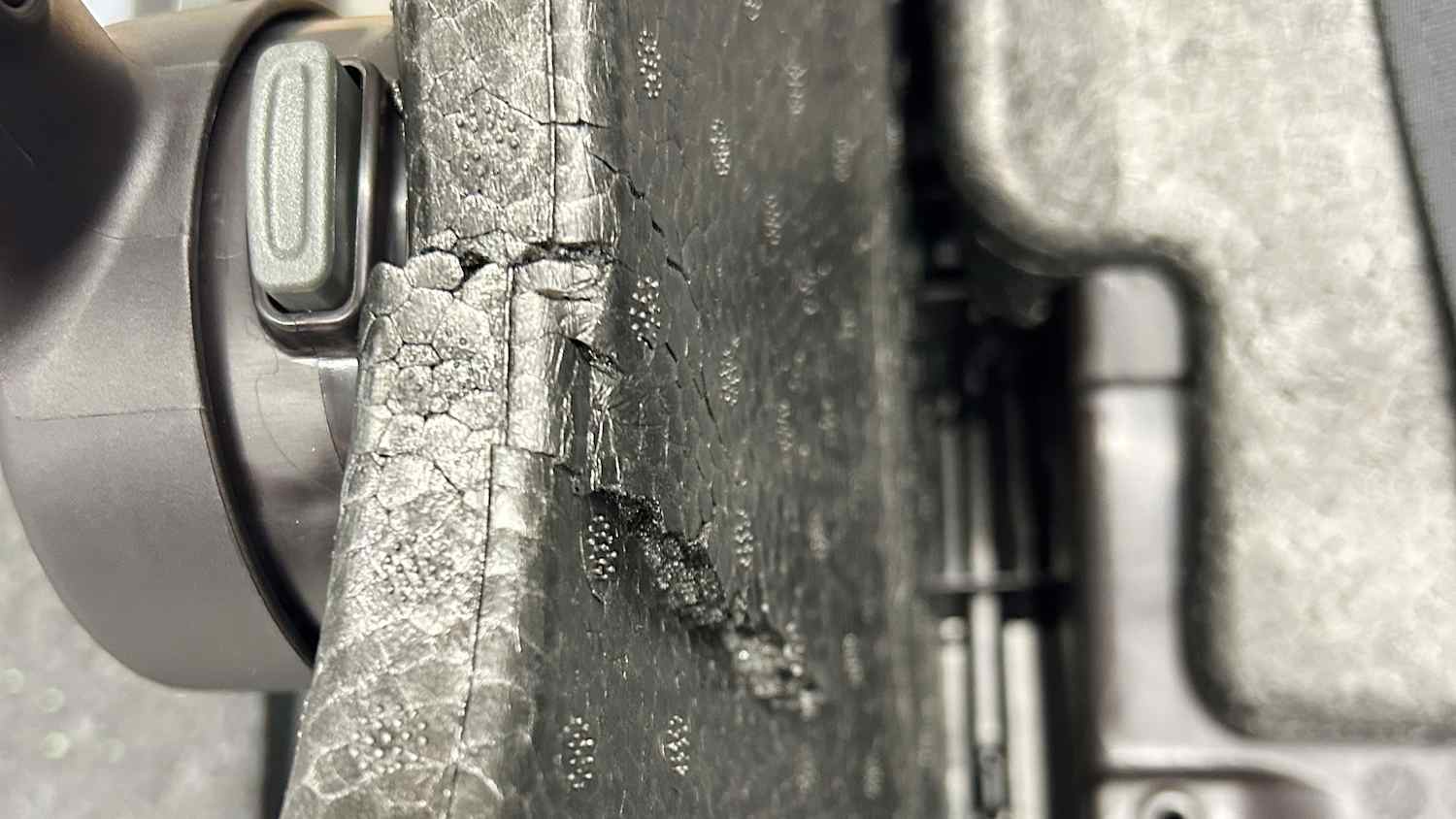 Dokumentierte Mängel an einem gebrauchten KIndersitz