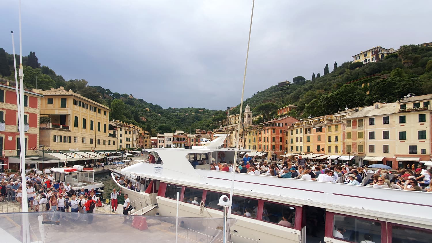 Der Stadthafen von Portofino