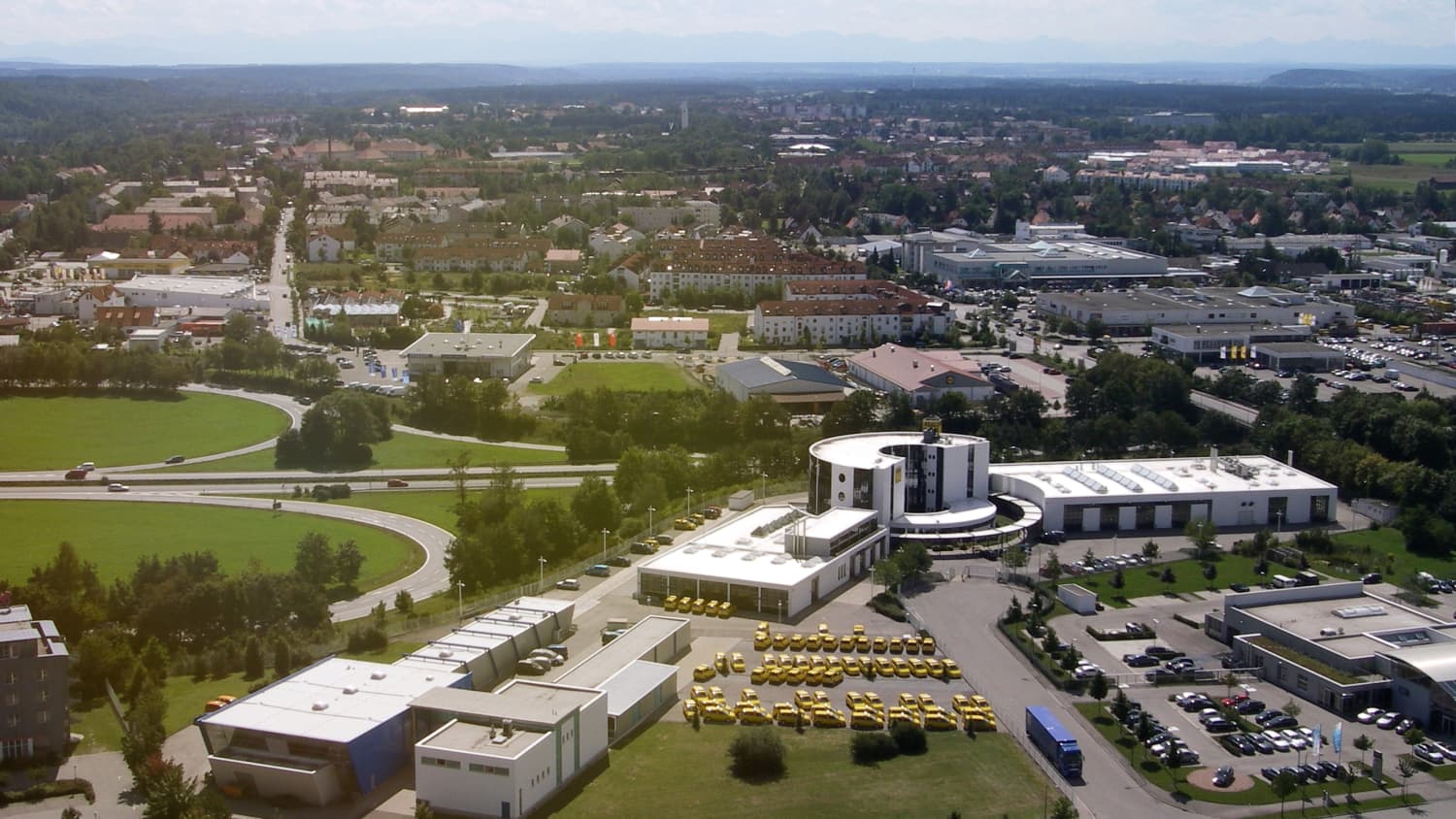 Luftaufnahme Technikzentrum Landsberg am Lech von 2006