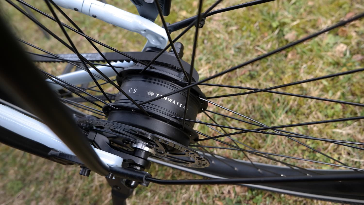 Nabenmotor des Tenways CGO009 E-Bike